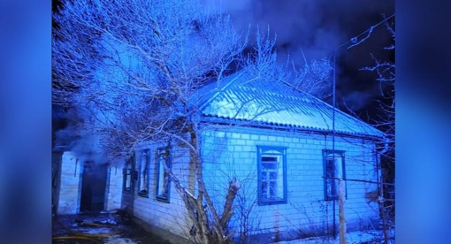 На Полтавщині в пожежі, яка сталася в будинку, загинув 50-річний чоловік