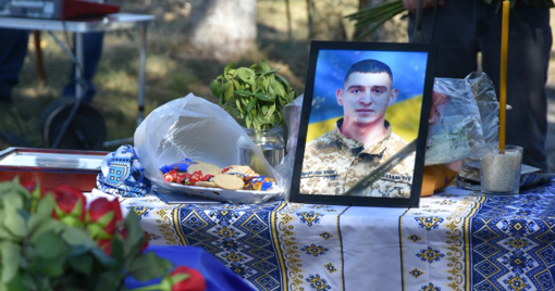Через вісім місяців очікування попрощалися з воїном Олега Ковальчука