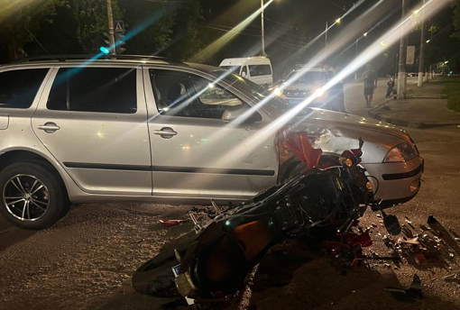 У Кременчуці розбився 17-річний водій мотоцикла