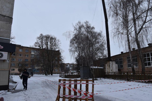 У Полтавській області вітер зламав трубу котельні