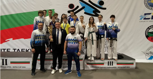 Спортсмени з Полтавщини вибороли 16 медалей на Кубку Європи з таеквон-до