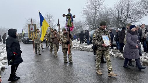 У Полтавській області попрощалися з полеглим 50-річним воїном Юрієм Няйком