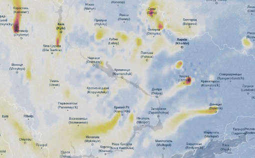 У Полтавській області фіксують забруднене повітря