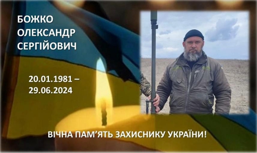 ДНК-експертиза підтвердила загибель воїна з Полтавщини Олександра Божка