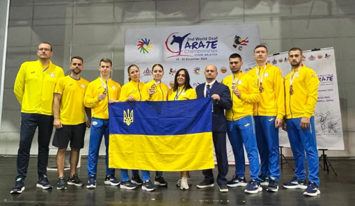 Полтавські каратисти стали призерами чемпіонату світу