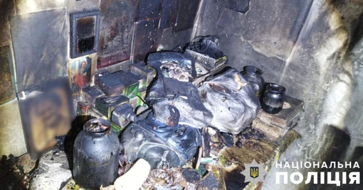 На Полтавщині у пожежі загинула пенсіонерка. ОНОВЛЕНО