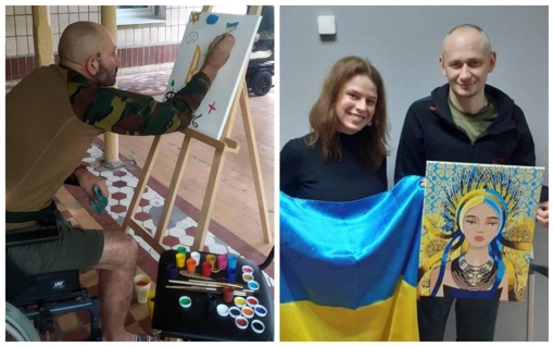 Мистецтво зцілення: як малювання допомагає відновитися пораненим військовим