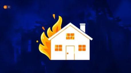 На Полтавщині горіла квартира: поранення отримала одна людина