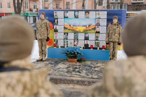 У Полтаві вшанували пам'ять Героїв Небесної Сотні