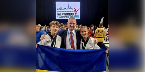 Полтавські тхеквондисти здобули медалі на чемпіонаті Європи