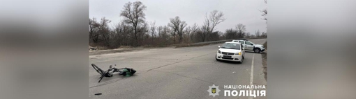 На Полтавщині водій автомобіля збив 85-річного велосипедиста