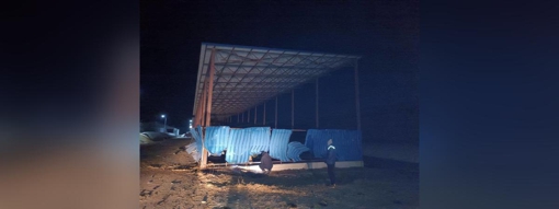 У Полтавській області уламки російських дронів пошкодили складське приміщення