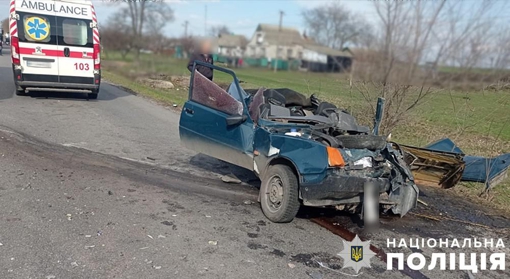 На Полтавщині зіткнулися вантажівка та легковик: є загиблий