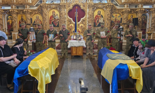У Полтаві попрощалися із воїнами Сергієм Маджаром та Олександром Откидачем