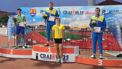 Ярослав Листопад здобув "золото" на чемпіонаті Асоціації легкоатлетичних федерацій балканських країн