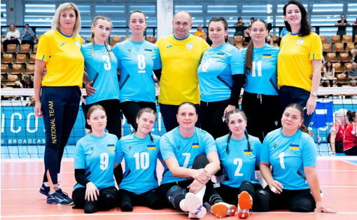 Спортсмени з Полтавщини вибороли "бронзу" на чемпіонаті Європи з волейболу сидячи