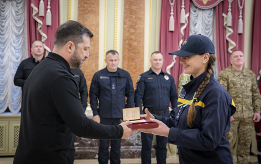 Чотирьох рятувальників Полтавщини відзначили державними нагородами